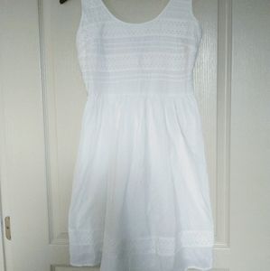 Pure White old Navy size medium sundress